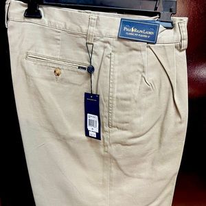 NWT Men’s Ralph Lauren Polo shorts pleated